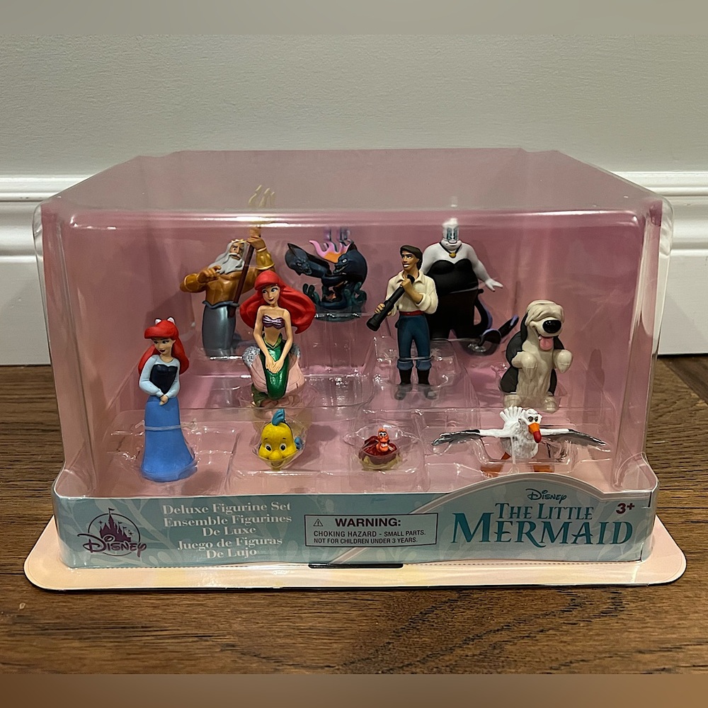 The Little Mermaid deluxe figurine set